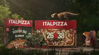 Italpizza 26x38 & La Numero Uno Edition Jurassic World La Rinascita