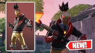 NEW RED STRIKE Skin Gameplay in Fortnite!