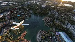 Flying Over Disney World! | Microsoft Flight Simulator 2020 ✈️