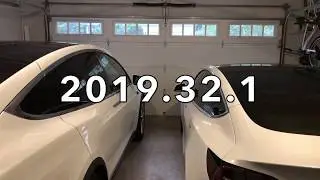 Tesla Software Update | 2019.32.1 | Software Update Status Bar & Wheel Configuration
