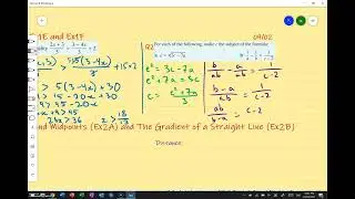 Ex2A+Ex2B  Distance and Midpoints and The Equat