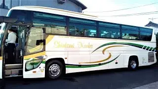 新富観光バス富山市トミーズツアー🚍指宿を走る増補版 Shintomi Kanko Bus ran in Ibusuki