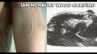 Woodcarving - Ukibori raising shapes in wood -  Technique with Ian Norbury