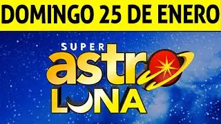 Resultado de ASTRO LUNA del Domingo 25 de Enero de 2026  SUPER ASTRO 😱💰🚨