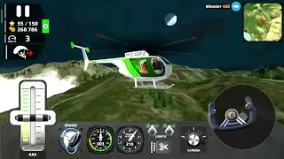 Aeroplane Helicopter-Helicopter Flight Pilot Simulator-Android Gameplay