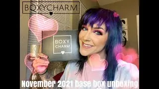Boxycharm November 2021 Base Box Unboxing | Thebriabeauty