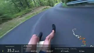 Last run in Romania (Straja Open Road) first and only try