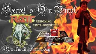 Ratt -The Atlantic Years 1984 -1991 Vinyl Boxset - Unboxing