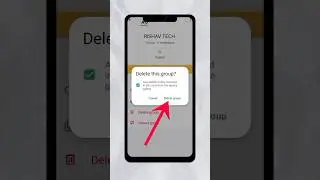 Whatsapp group delete kaise karen 😱 How to delete whatsapp group 2025 | #shorts