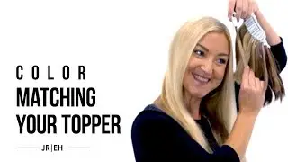 HOW-TO: Match a topper to your hair color - Hair Toppers 101