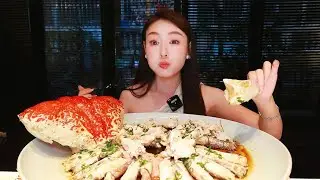 [ENG SUB] 一个人体验高品质私房菜，12斤皇帝蟹3种做法吃到撑！【张喜喜】#餐厅 #帝王蟹  #吃播 #美食 #delicious #vlog