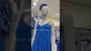 Primark New Trendy Summer Dress In 💙#primark #shortsfeed #summerfashion #dress#summerdresses
