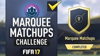 FUT 17 - Marquee Matchups SBC #3 (84+ TOTW For Cheap)