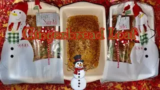 Individually Wrapped Gingerbread Loaves | Vlogmas Day 5 - Holiday Treat Edition | Fridai&rsquo;s a kitchen