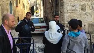 Jerusalem security tight, a day after clashes and attack
