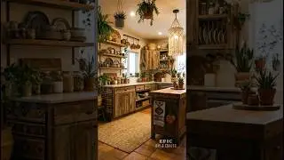 SATISFYING DIY - Bohemian boho interior kitchen - Epic DIY & Crafts #shorts