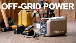 Dabbsson 1000L Review - This Power Station Handles My Whole Workday