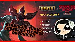 Smite Stranger Things Battle pass!  - JonathanXBlack