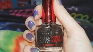 Maybelline Super Stay. 3D Effect Top Coat Review.