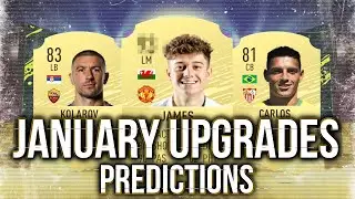 FIFA 20 JANUARY UPGRADES PREDICTIONS !!