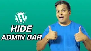 How to remove WordPress admin bar in the frontend