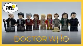 Custom LEGO Doctor Who - Incarnations 1–9 [Minifigs.me]