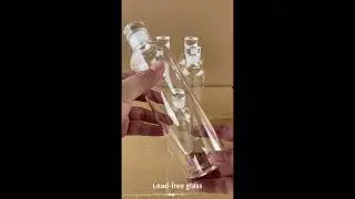 Minimalist Glass Bottles With Time Marker | Amazon Hot Sales | High Borosilicate Glass #glassfactory