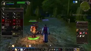 Wow classic running from Stormwind to Ironforge on level 7 priest