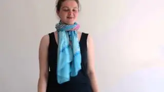 Scarf Room - How to Tie A Scarf: The Tribal