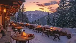 Warm Jazz Coffee Vibes ☕ Winter Smooth Jazz for Relax, Study, Work & Chill Nights