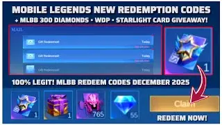 Активируйте коды Mobile Legends 7 декабря 2025 г. &mdash; получите бесплатные алмазы и постоянный скин....