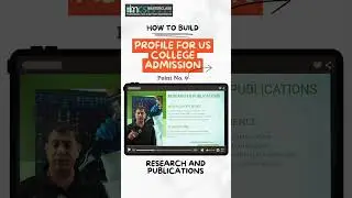 How to Build Profile for US College Admission | Point 9 Research and Publications