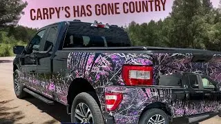 Muddy Girl Pink Camo F150 Truck Graphics | Carpy&rsquo;s Olean, NY