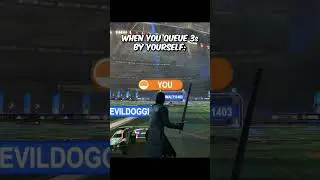 Solo Queue 3s Is A NIGHTMARE #rocketleague