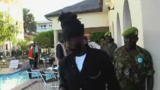 SIZZLA  DADA KALONJI AND ABBA JESSE JENDAH  GROW DREADLOCKS IN THE GAMBIA.