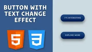 Creative Button using HTML and CSS