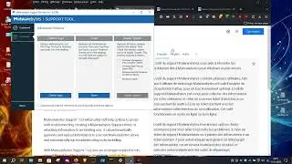 #Windows10#Malwarebytes Support Tool partie 2