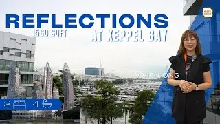 Singapore Condo Property Home Tour | Reflections at Keppel Bay | 3 Bedroom | 1560 Sqft By Vivien Ong