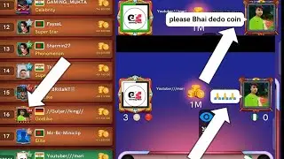 Guys dakho 144level hai fir vi coins chahiye 😂🤣🤣|| carrom pool 💖 singapore plaza|| miniclip|| shot