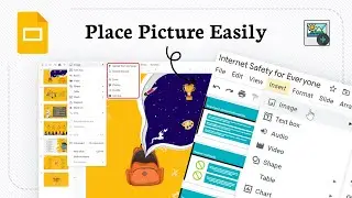How to add an image to slides in Google Slides (Animation Setup)
