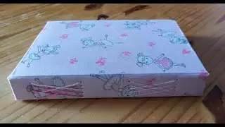 Costura Romanesca personalizando um caderno brochura