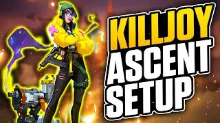 KILLJOY Ascent Setup | 2 minute GUIDE (Valorant)