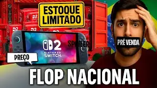 ABSURDO! PREÇO DO NINTENDO SWITCH 2 e O FLOP DO SEU LANÇAMENTO