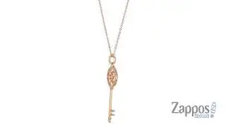 Swarovski Sparkling Dance Key Pendant Necklace SKU: 9108034