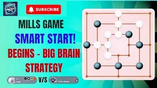 Mills Game Masterclass: Smart Start, Sharp Strategy! #trickygamer #mills