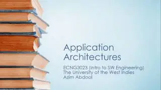 Application Architectures