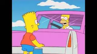 Homer, Bart e il dirupo - I Simpson