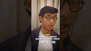 Бюджетная 5-дневная поездка из Гувахати в Таванг #ashortaday #travel #ytshorts