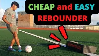 How to make a Football / Soccer Rebounder for less than $60!!!