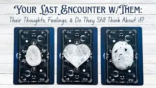 Your Last Encounter w/Them &bull; Their Thoughts, Feelings About It &bull; Pick a Card Love Reading